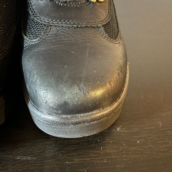 Timberland Junior Field Combat Boots Boys Black Size US 7 A6125 - Picture 4 of 12